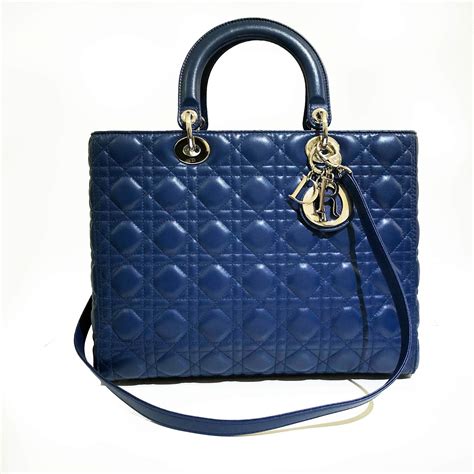 dior bag blue color